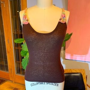 Free People XS feather weight wool and angora ballet top. Sweetest festival look